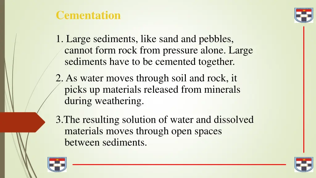 cementation