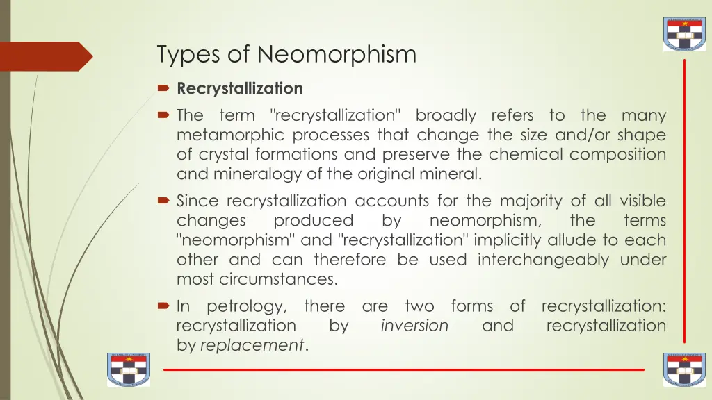 types of neomorphism