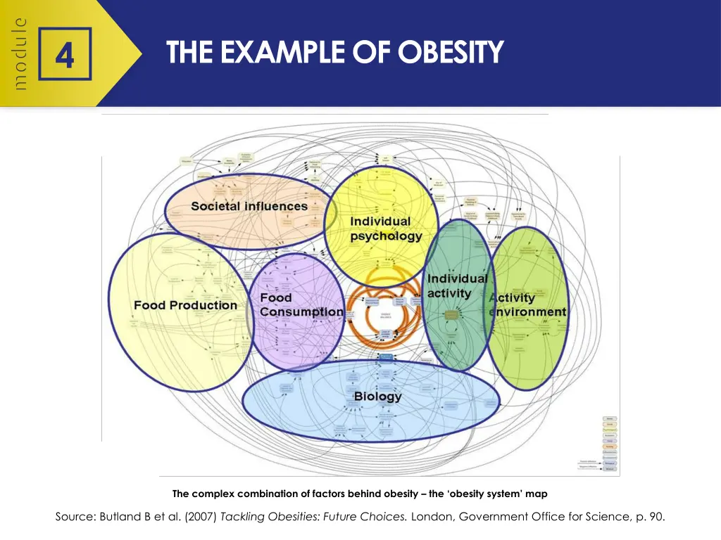 the example of obesity