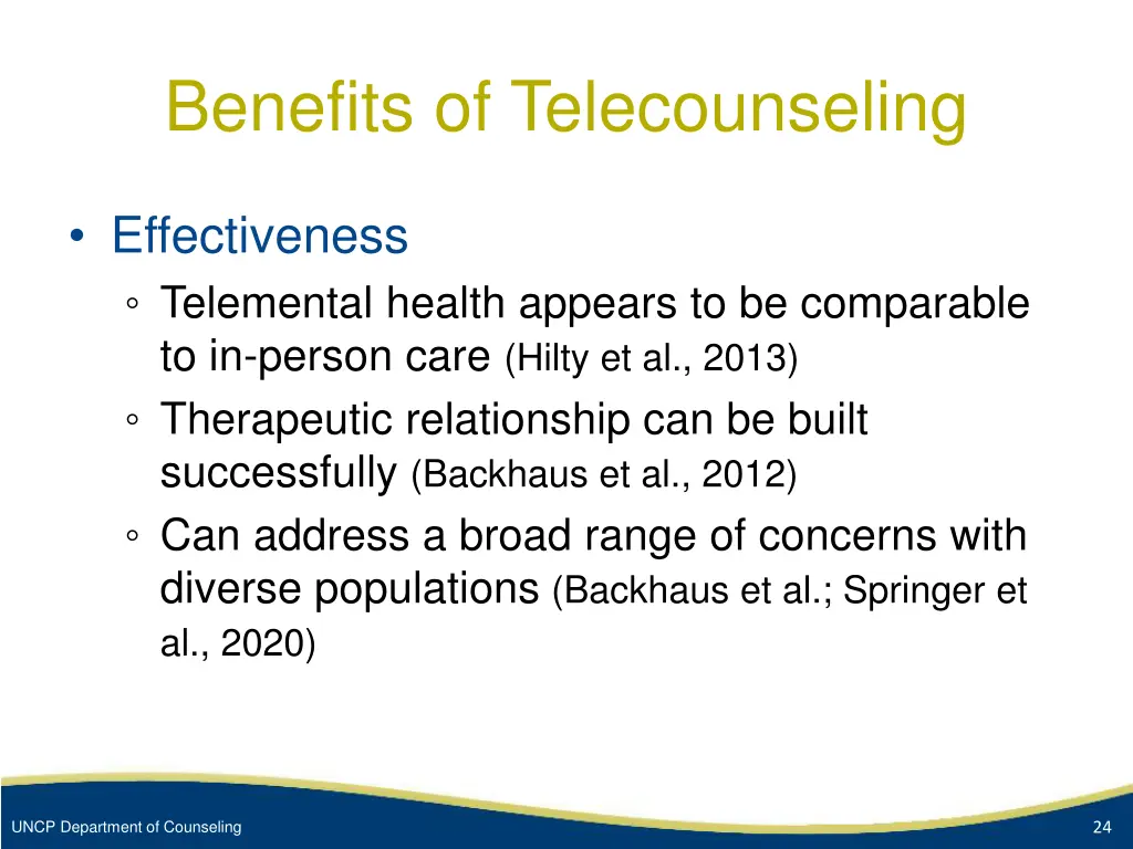 benefits of telecounseling 2