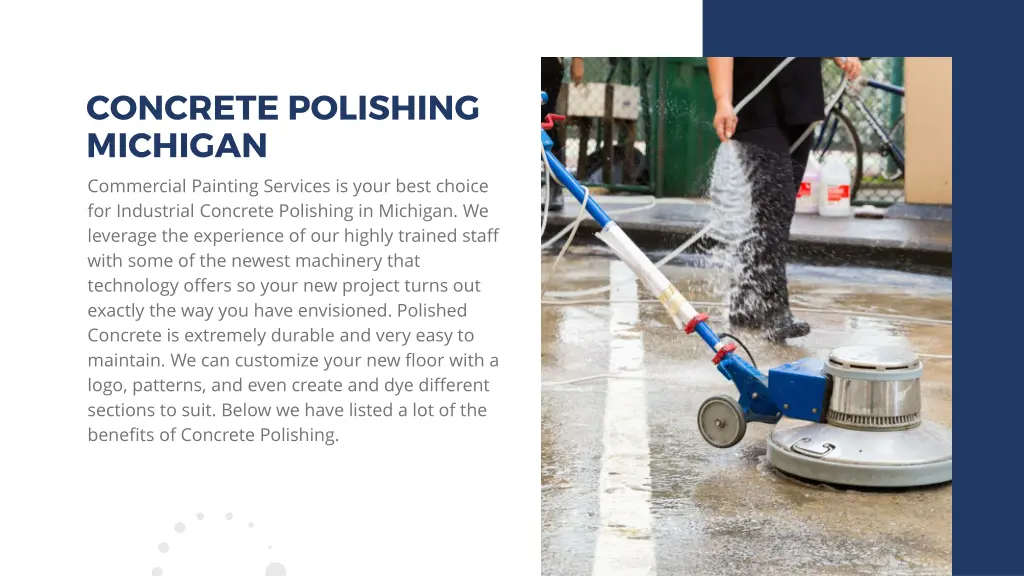 concrete polishing michigan