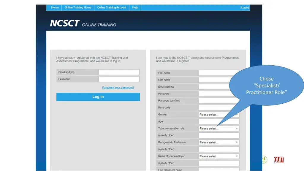 chose specialist practitioner role