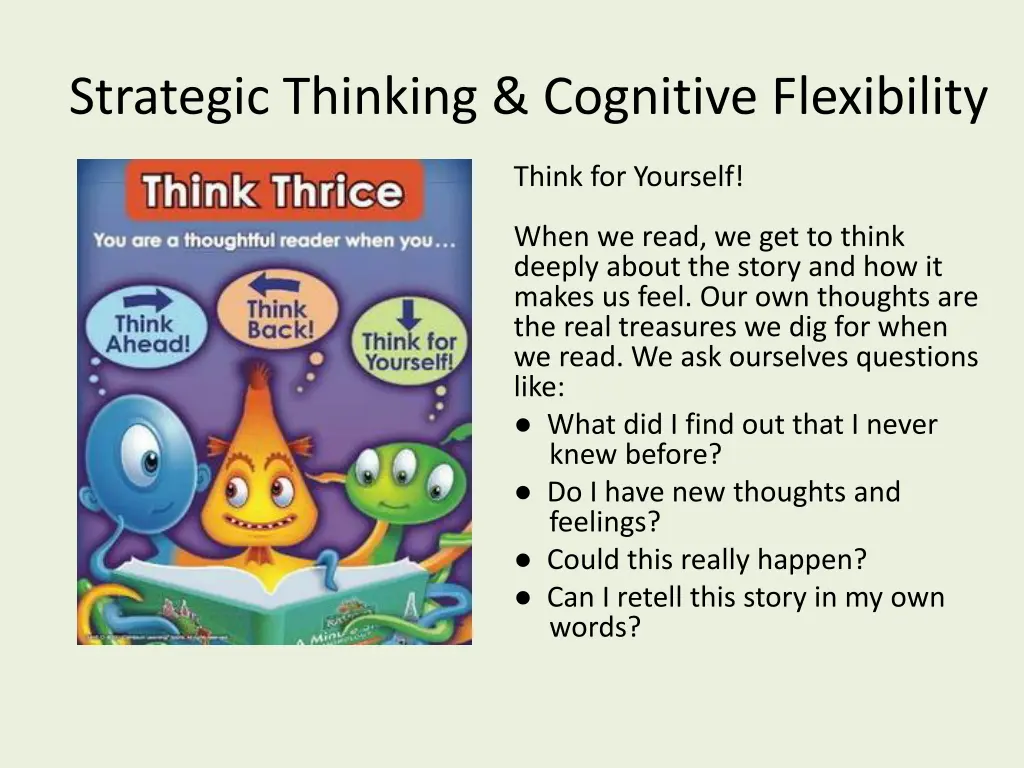 strategic thinking cognitive flexibility 1