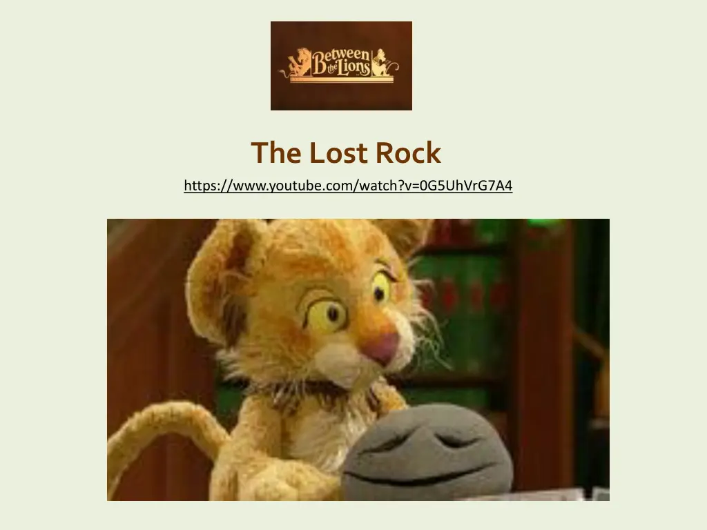 the lost rock https www youtube com watch