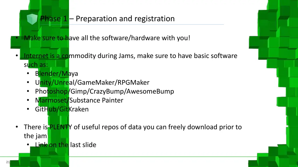 phase 1 preparation and registration 1