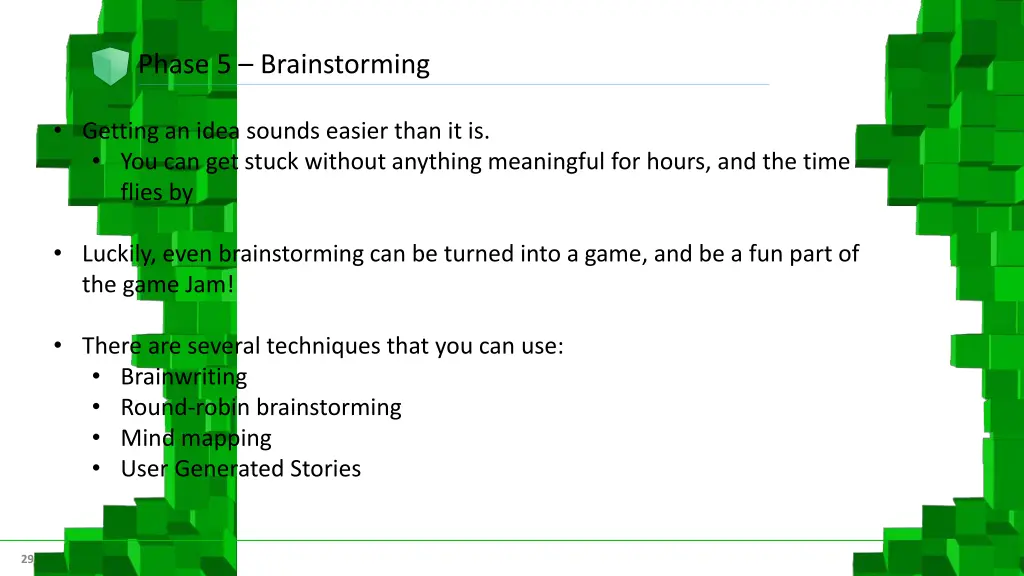 phase 5 brainstorming 1