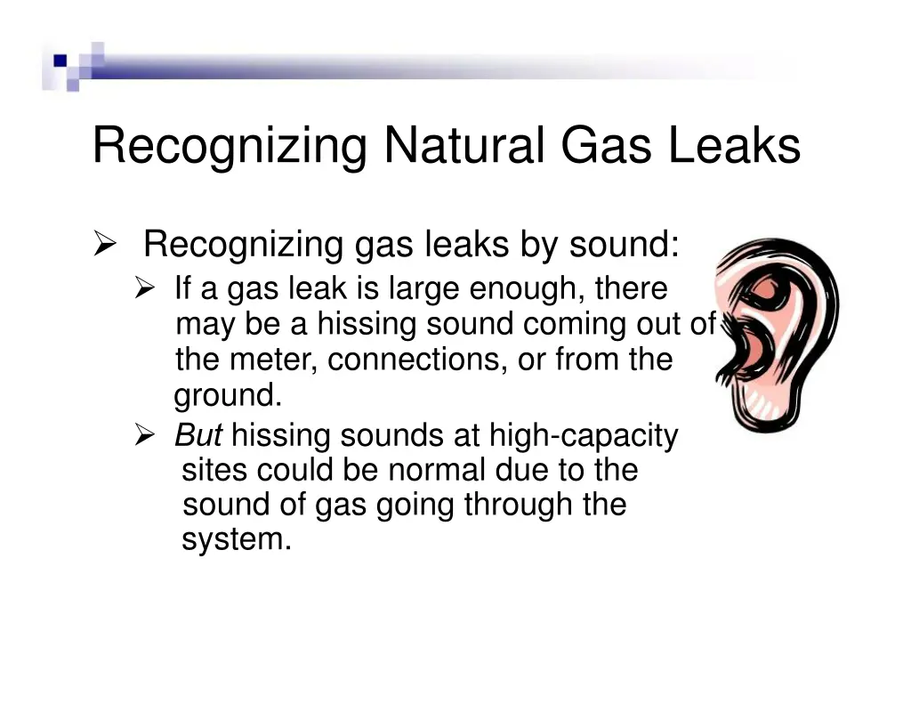 recognizing natural gas leaks 3