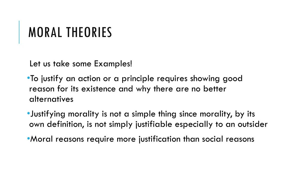 moral theories