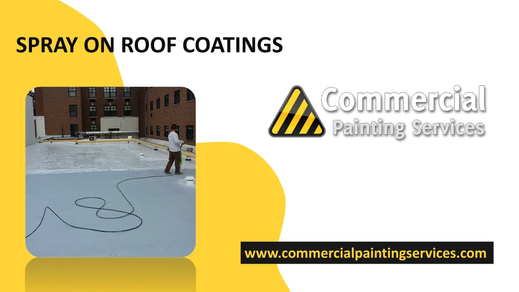 spray on roof coatings