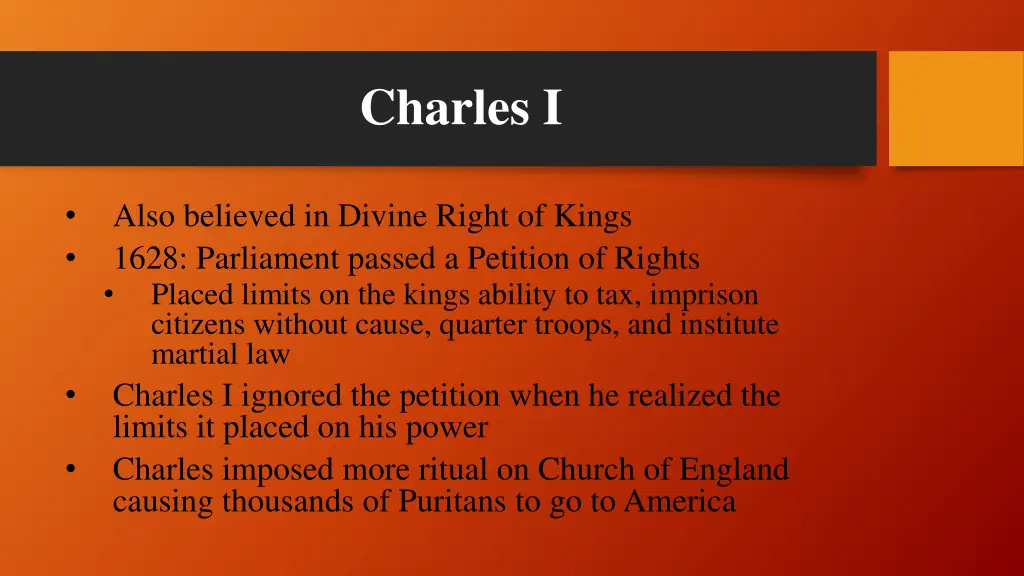 charles i