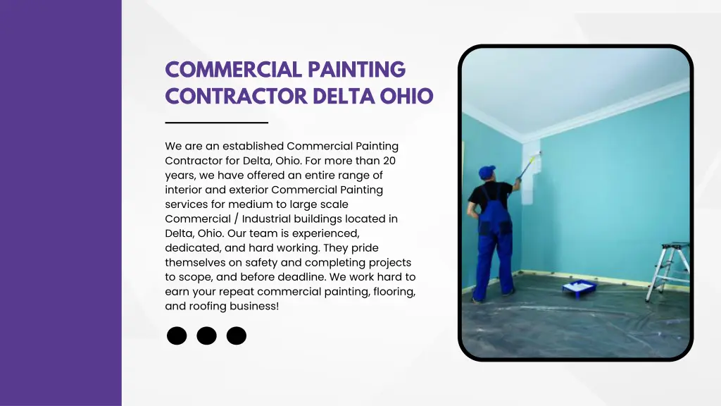 commercial painting contractor delta ohio