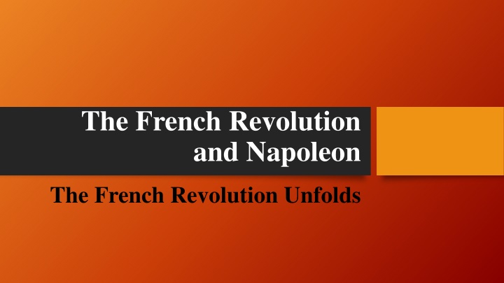 the french revolution and napoleon