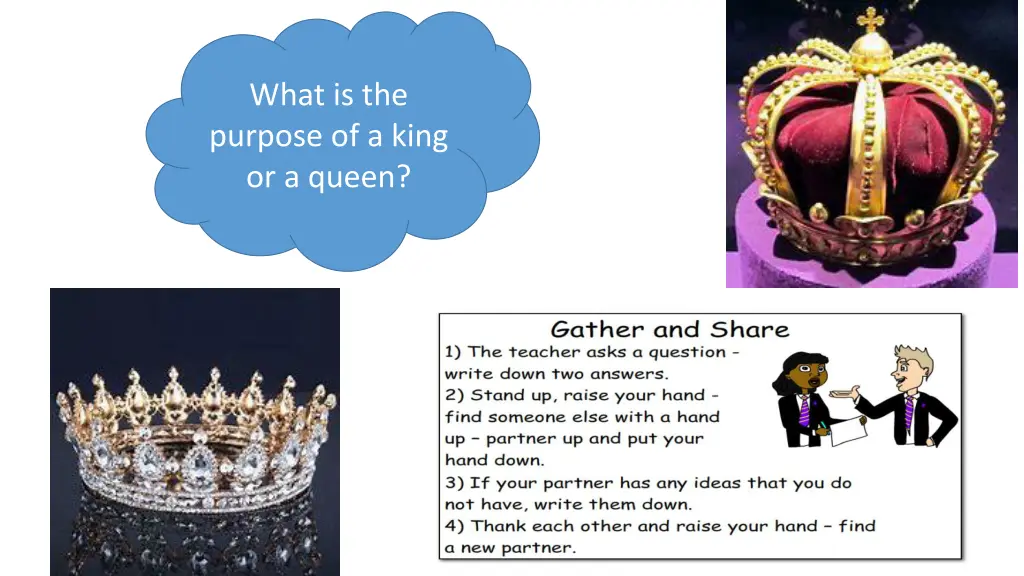 what is the purpose of a king or a queen