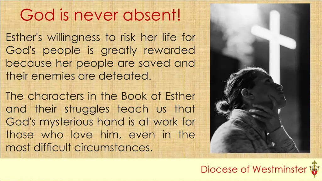 god is never absent