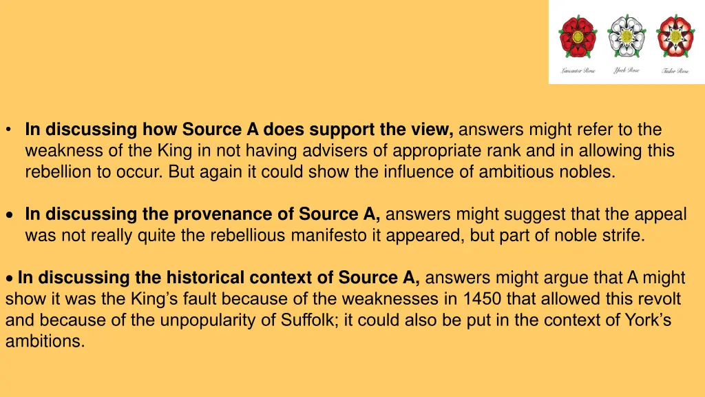 in discussing how source a does support the view