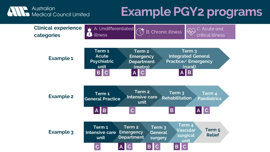 example pgy2 programs