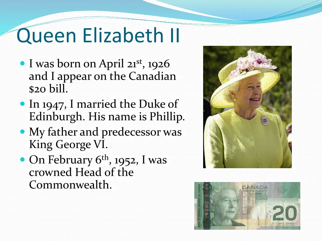 queen elizabeth ii