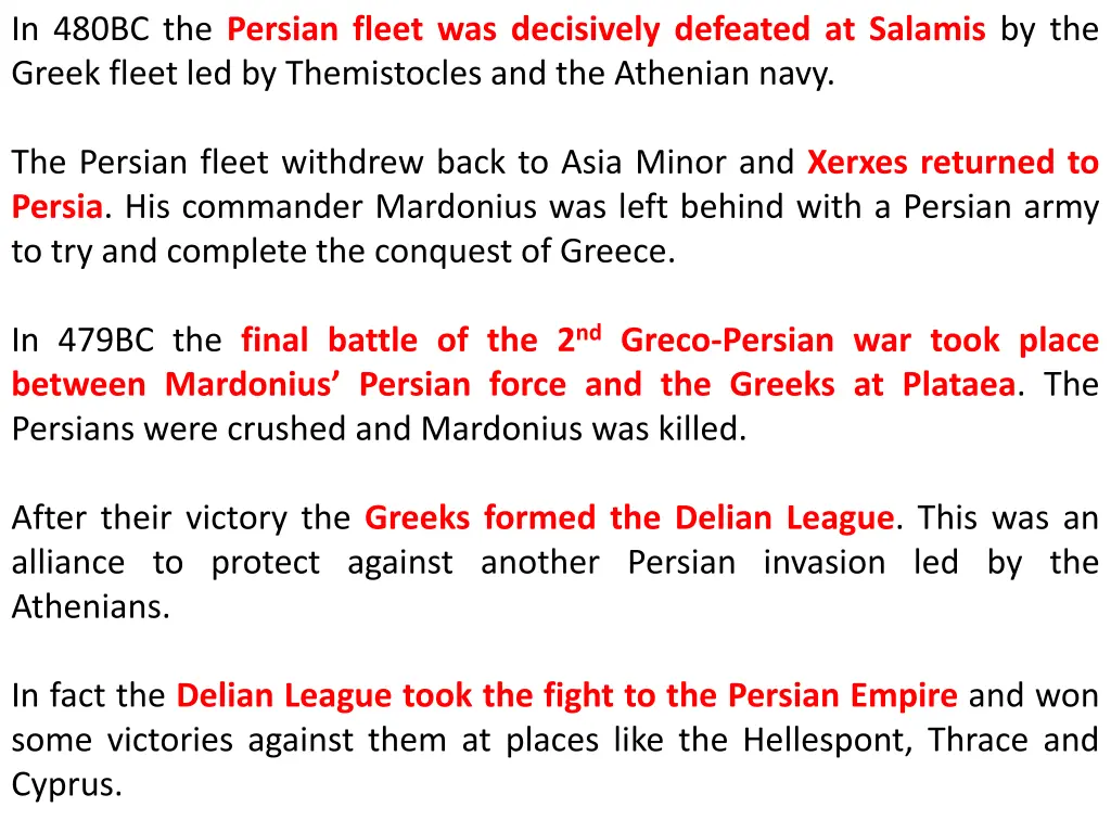 in 480bc the persian fleet was decisively