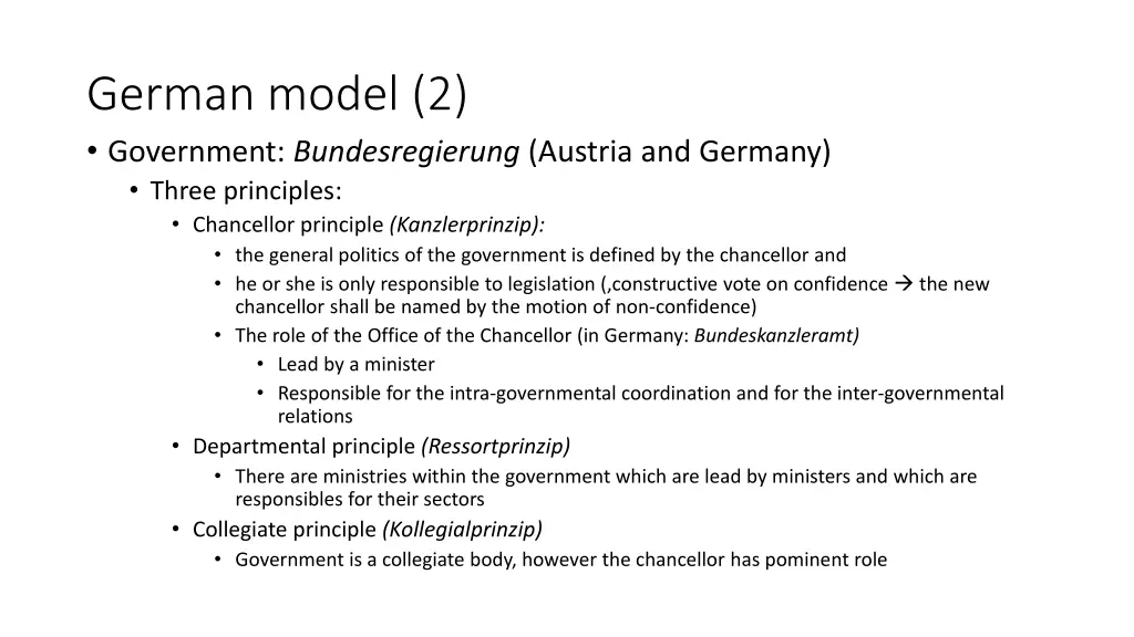 german model 2 government bundesregierung austria