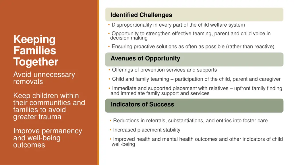 identified challenges