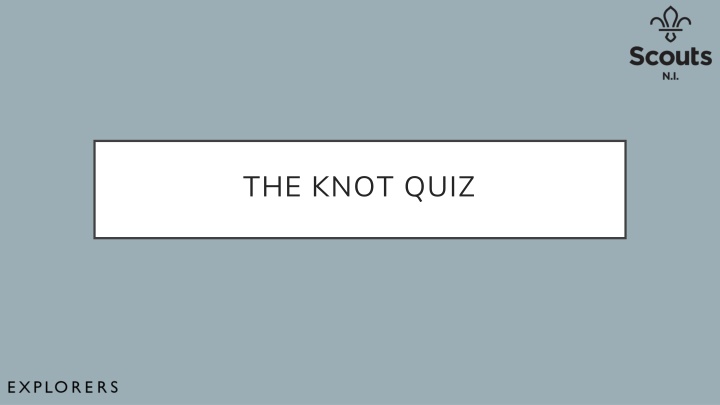 the knot quiz