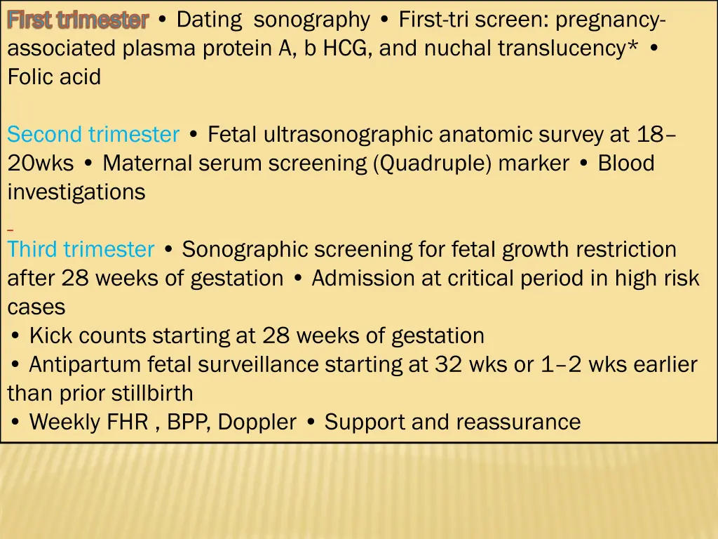 first trimester first trimester dating sonography