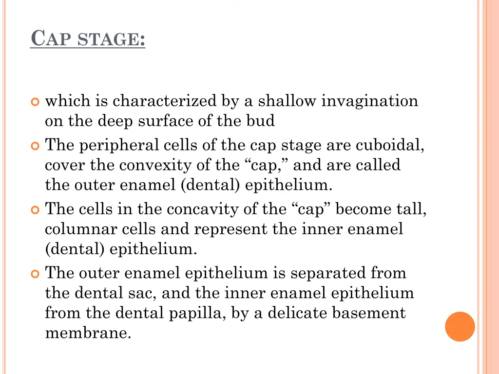 c ap stage