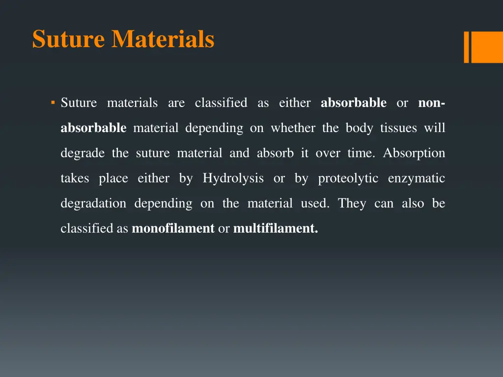 suture materials