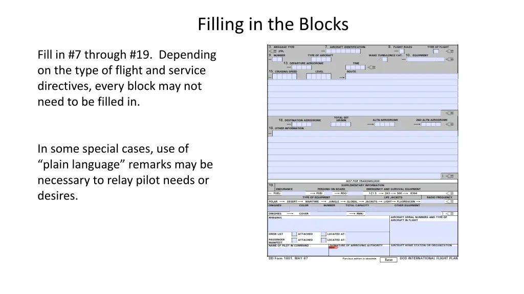 filling in the blocks