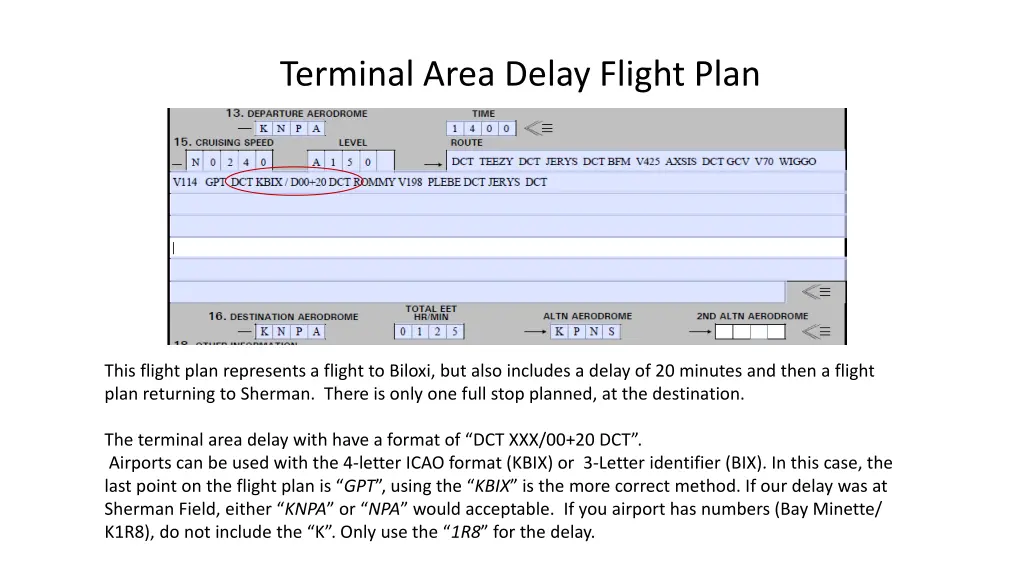 terminal area delay flight plan 1