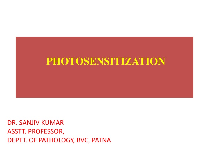 photosensitization