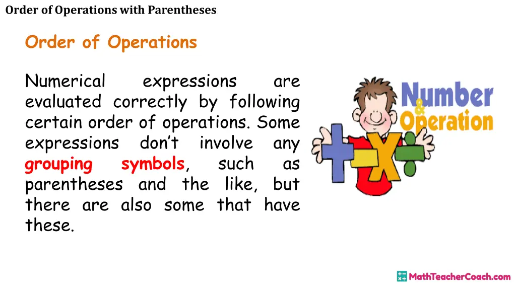 order of operations with parentheses 2