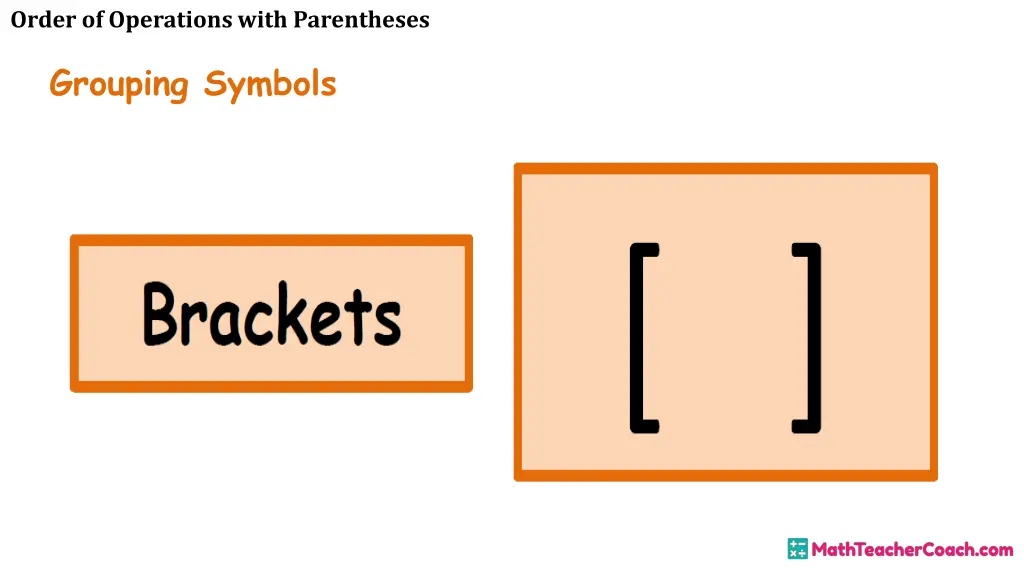 order of operations with parentheses 7