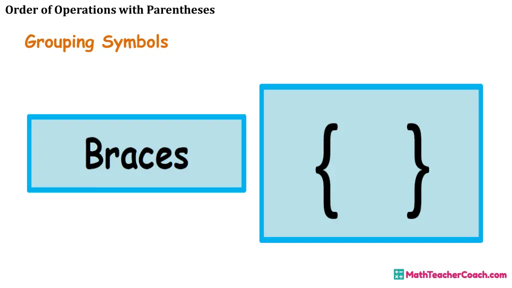 order of operations with parentheses 8