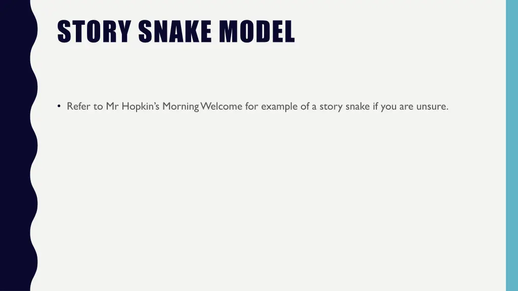 story snake model