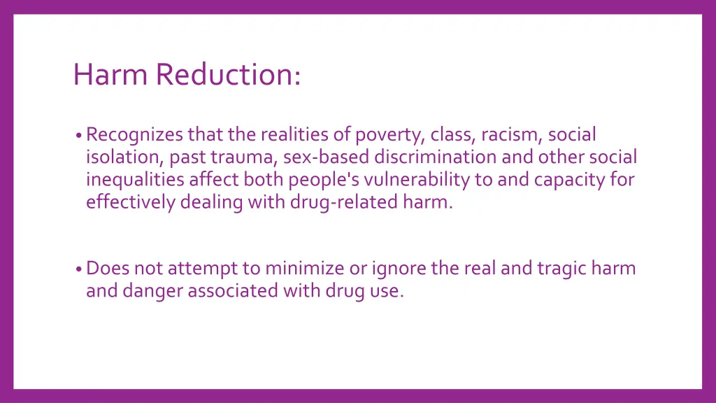 harm reduction 3