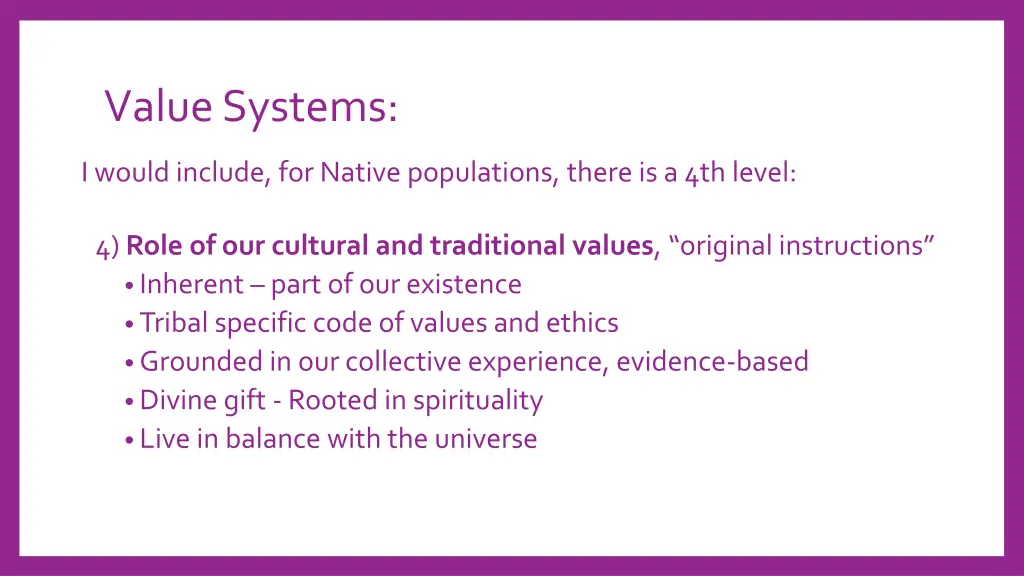 value systems 3