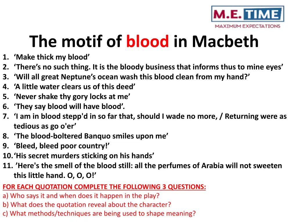 the motif of blood in macbeth 1 make thick