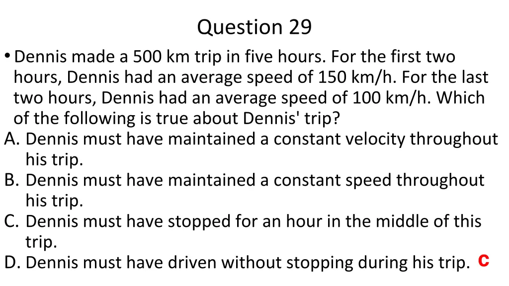 question 29