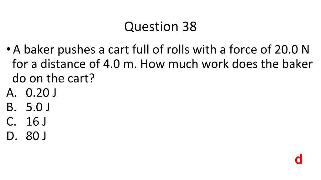 question 38