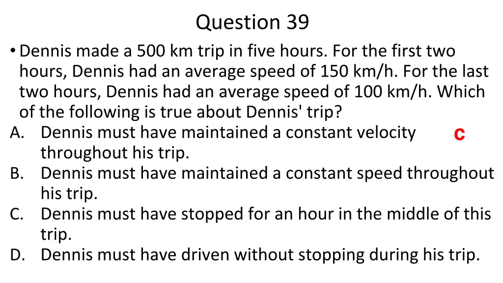 question 39