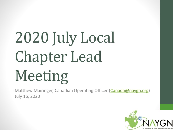 2020 july local chapter lead meeting