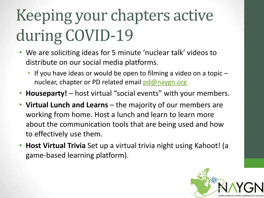 keeping your chapters active during covid 1