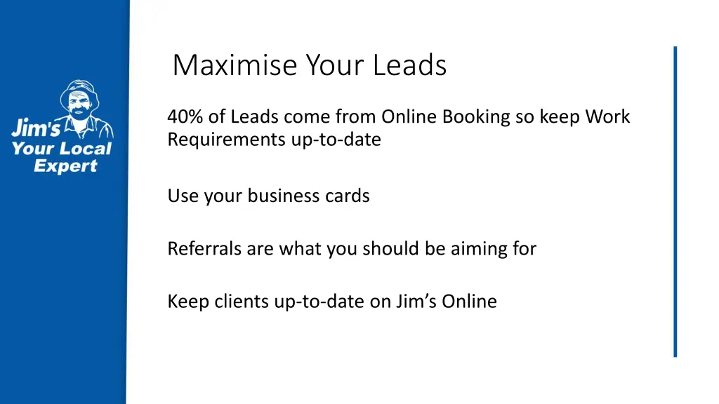 maximise your leads