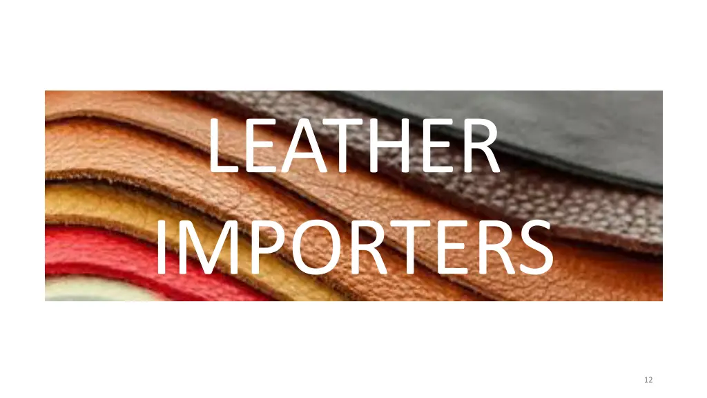 leather importers