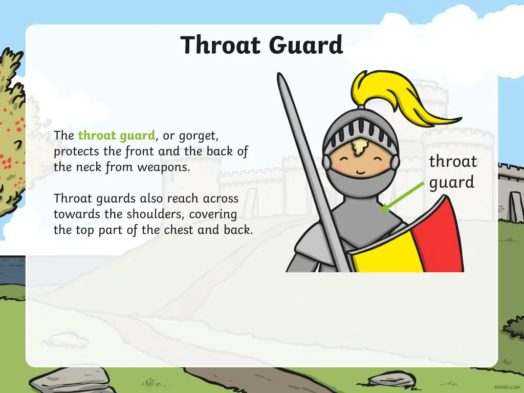 throat guard