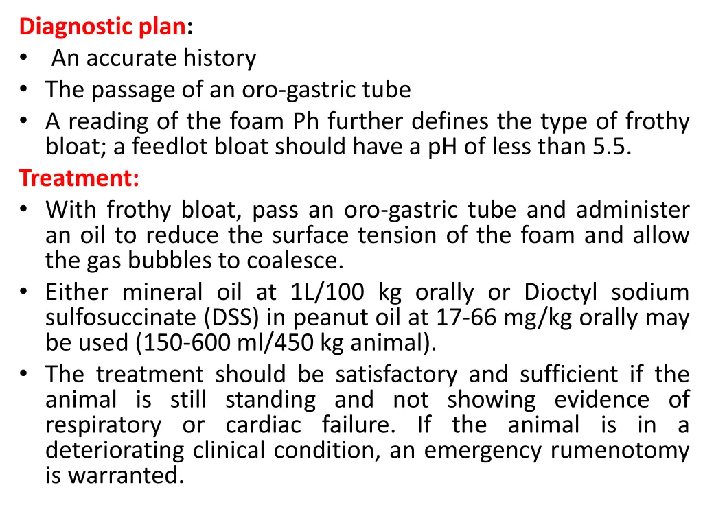 diagnostic plan an accurate history the passage