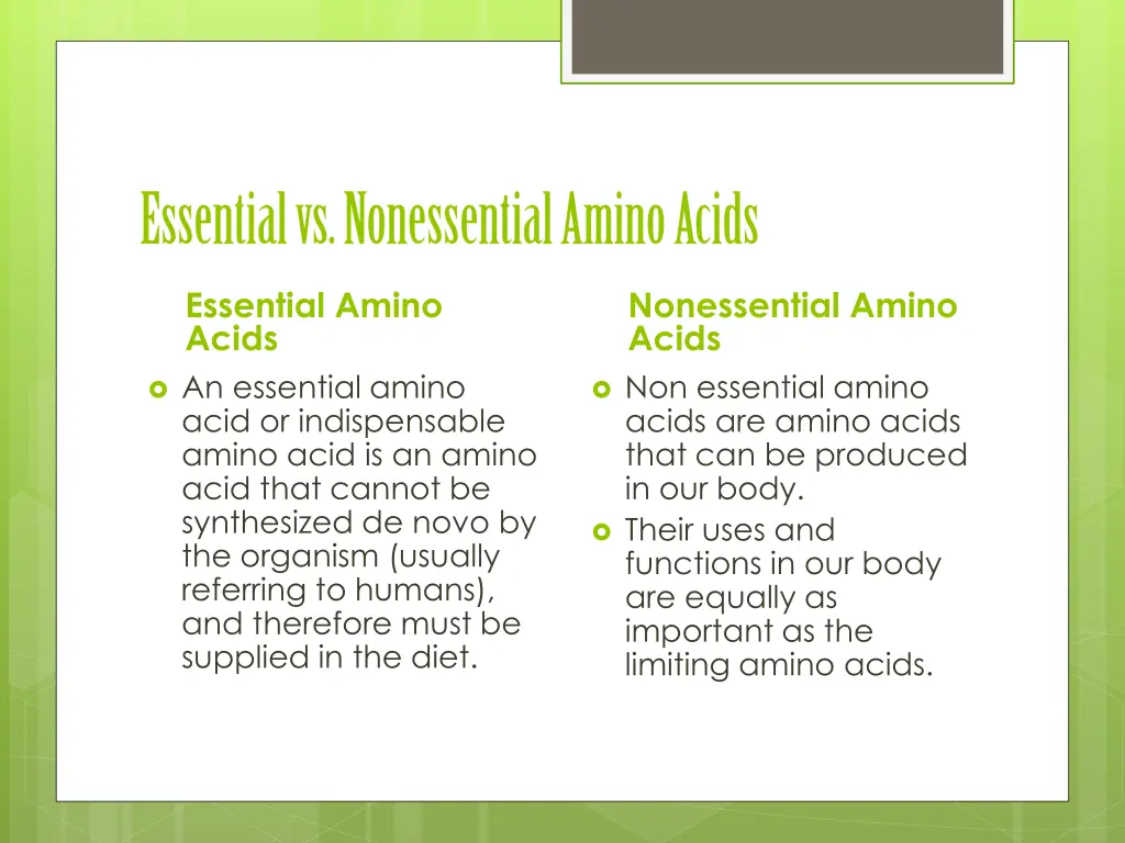 essential amino acids an essential amino acid