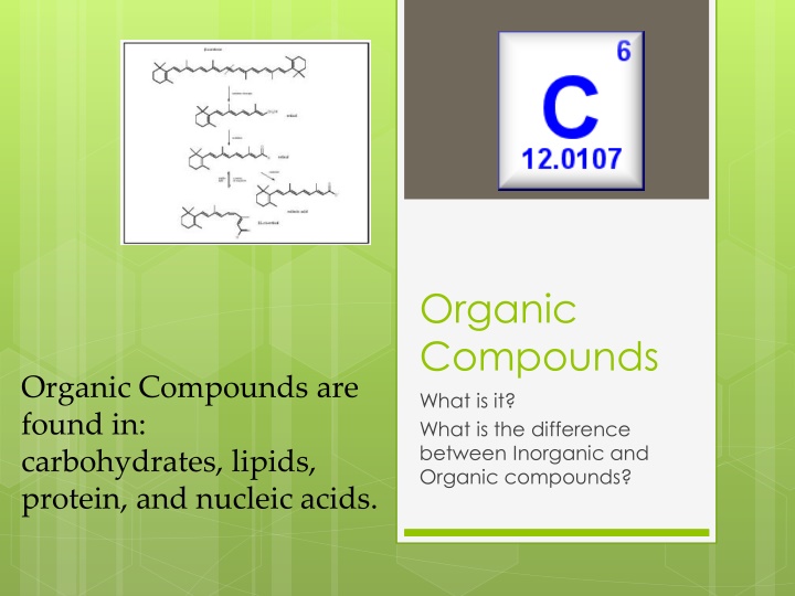 organic compounds what is it what