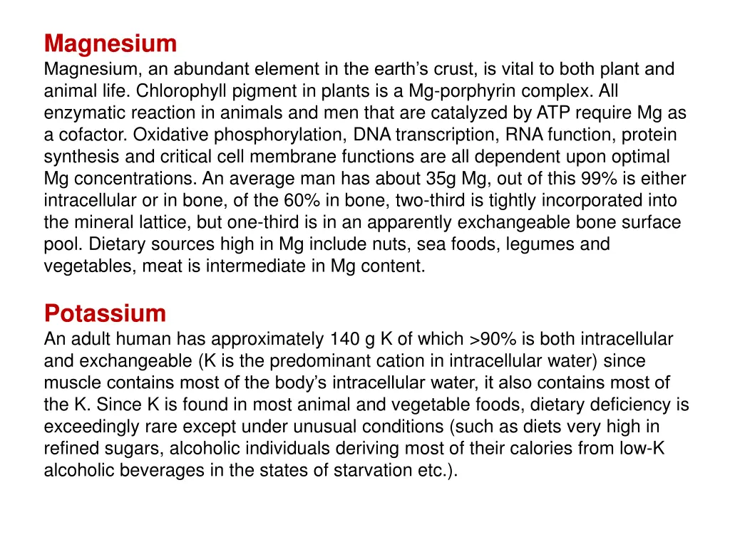 magnesium magnesium an abundant element